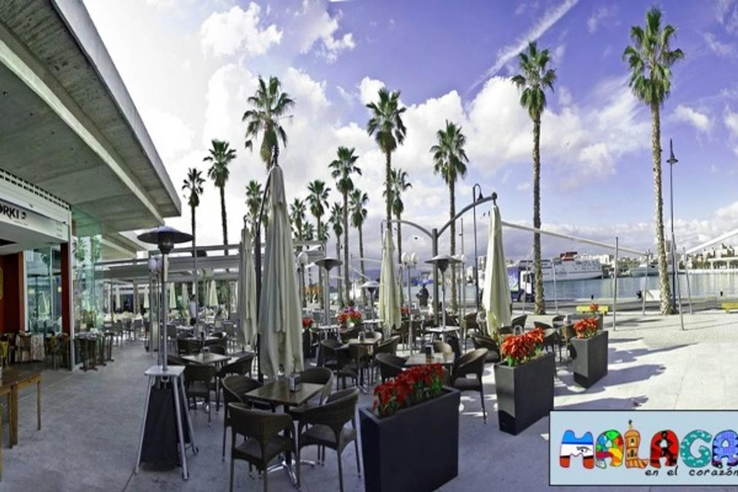 Malaga Downtown And Beach Apartment Luaran gambar